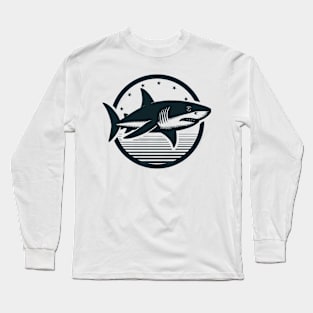 Vintage Sharks Long Sleeve T-Shirt